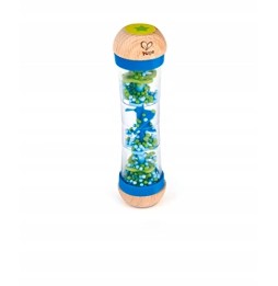 Hape Rainmaker Mini Rattle Toy, Blue