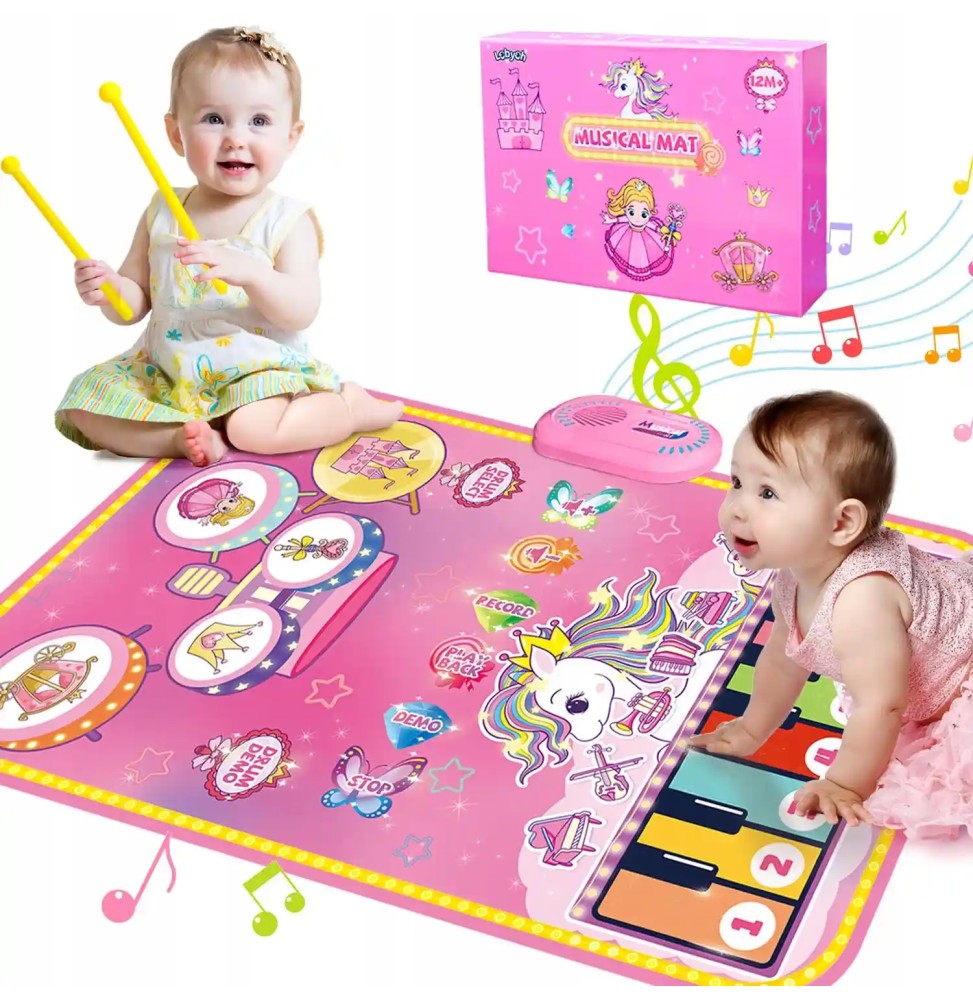 Mata muzyczna Lobyoh dla dzieci 1-5 lat Mata muzyczna Lobyoh dla dzieci 1-5 lat