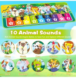 BBLTIFF Musical Mat for Kids 1+