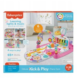 Fisher-Price Deluxe Kick N Play Educational Mat