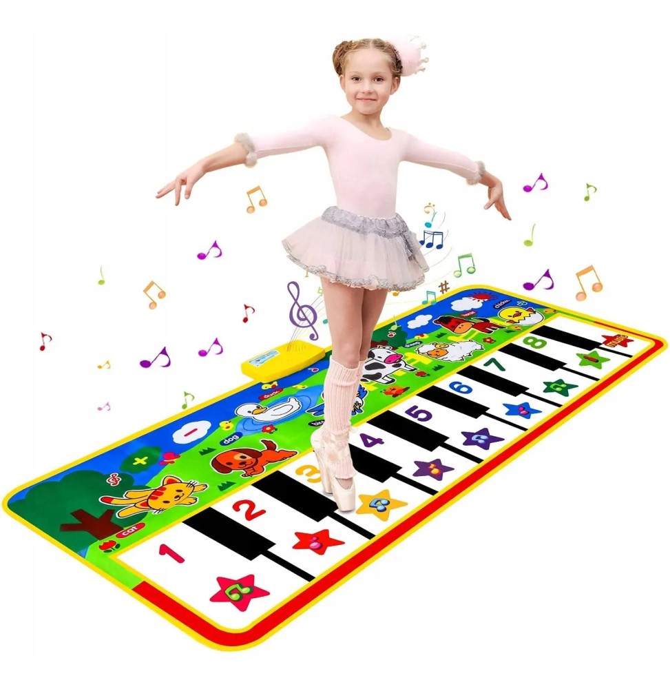 M ZIMOON Muzyczna Mata Edukacyjna 135x58 cm M ZIMOON Muzyczna Mata Edukacyjna 135x58 cm
