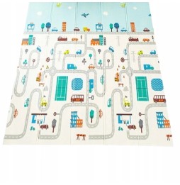 Reversible Educational Play Mat 200x180cm