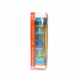 Hape Rainmaker Mini Rattle Toy, Blue