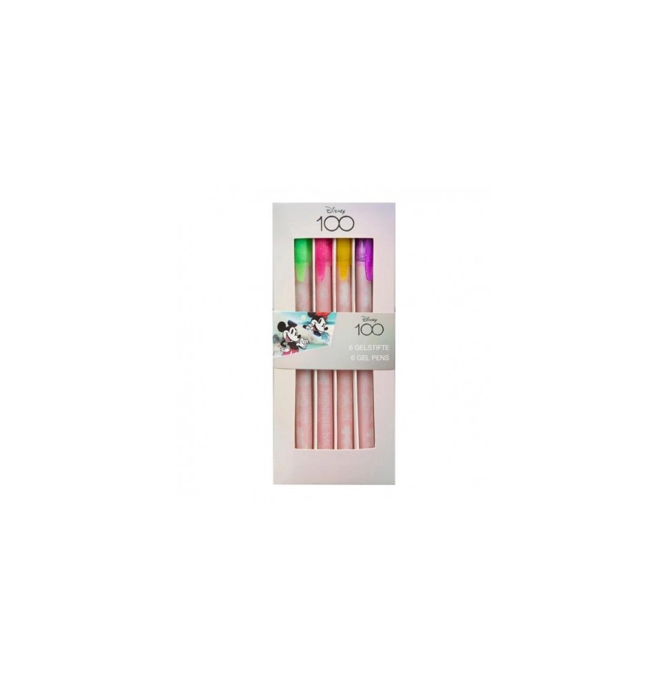 Minnie Mouse Gel Pens, 6 pieces