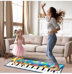 Weokeey Musical Mat for Kids 110x36cm