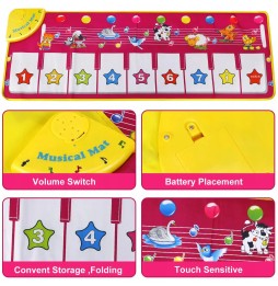 EXTSUD musical mat for children 1+