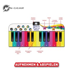 N-Gear Klaviermatte XXL dla dzieci 4+