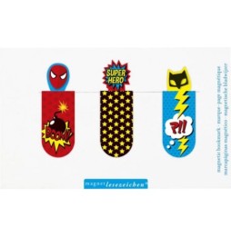 Magnetic Bookmarks, Superheroes - Moses