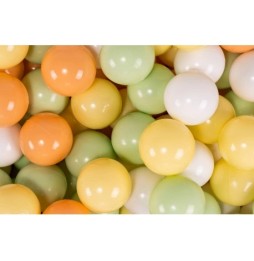 Set of 100 Plastic Balls 7cm for Pool