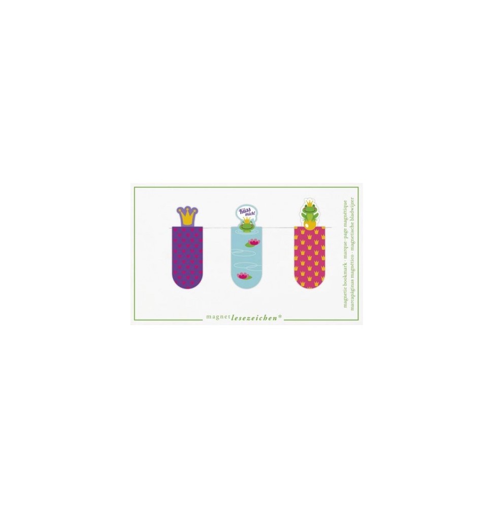 Moses Frog Magnetic Bookmarks