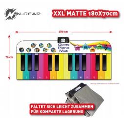 N-Gear Klaviermatte XXL dla dzieci 4+