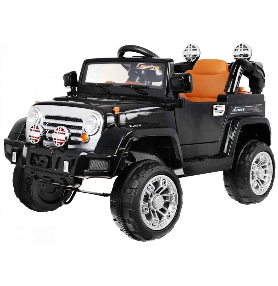 JJ Off-Road Car for Kids Black with Remote