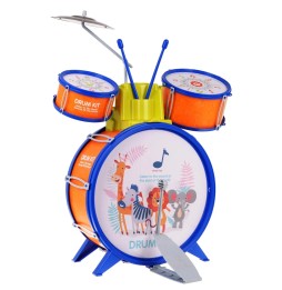 Safari Drum Set for Kids Aged 3 - Musical Talent Development