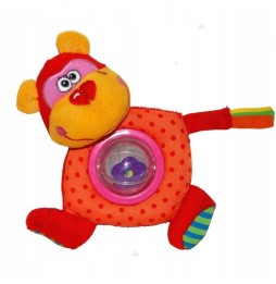 Square Monkey Rattle for Infants