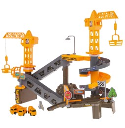 Mega Construction Track with Accessories for Kids