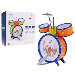 Safari Drum Set for Kids Aged 3 - Musical Talent Development