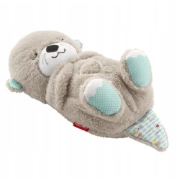 Fisher Price cuddly otter soothing plush toy