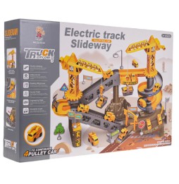 Mega Construction Track with Accessories for Kids