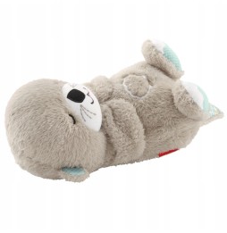 Fisher Price cuddly otter soothing plush toy