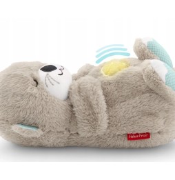 Fisher Price cuddly otter soothing plush toy