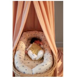 Filibabba canopy bao blush - organic kids decor