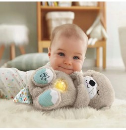 Breathable Plush Otter for Baby Sleep