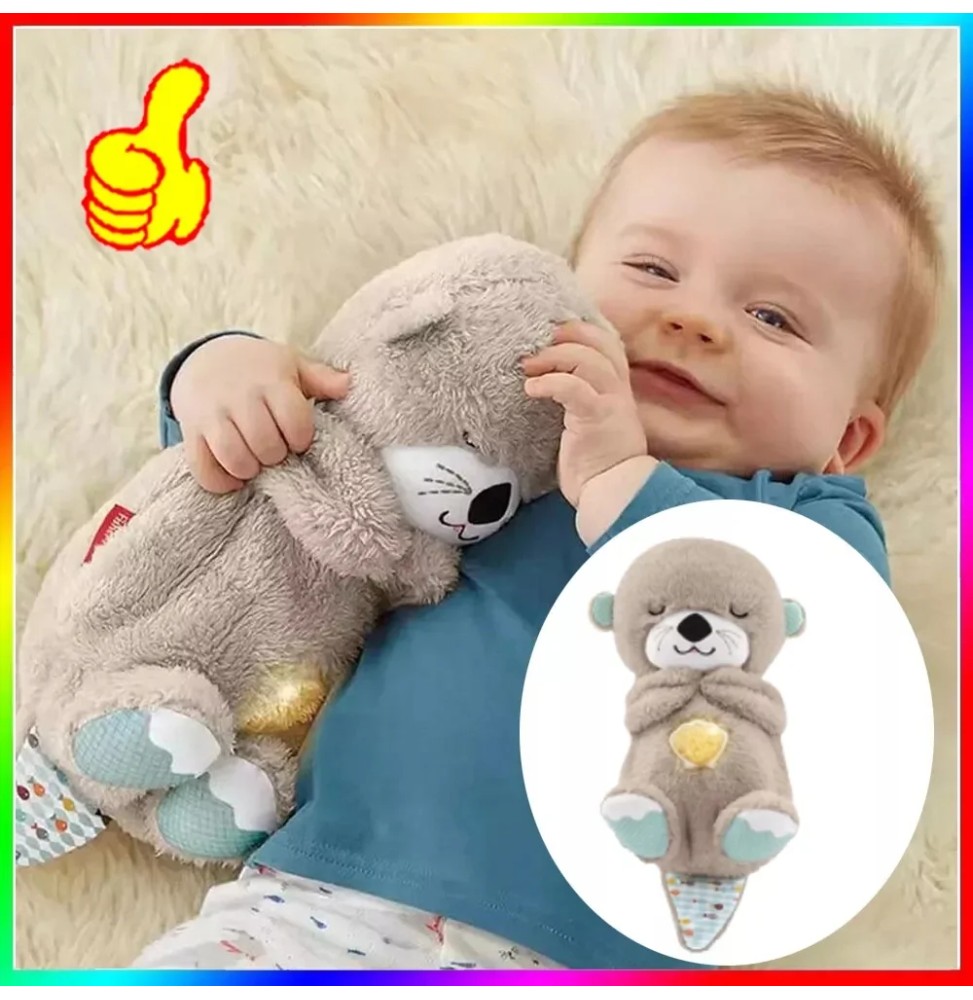 Musical Plush Otter for Infants