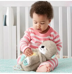 Breathable Plush Otter for Baby Sleep