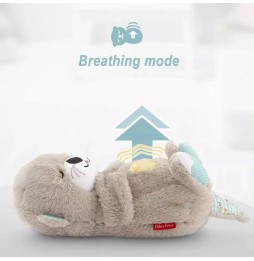 Breathable Plush Otter for Baby Sleep