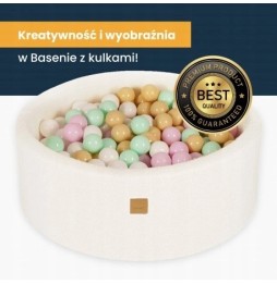 Meowbaby suchy basen z piłeczkami 90 cm