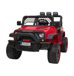 Mașină off-road Geoland Power pentru 2 copii roșie