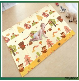 Reversible Foam Educational Mat 200x180cm