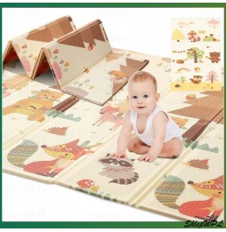 Reversible Foam Educational Mat 200x180cm