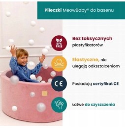 MeowBaby Play Set with Pool 90x30cm