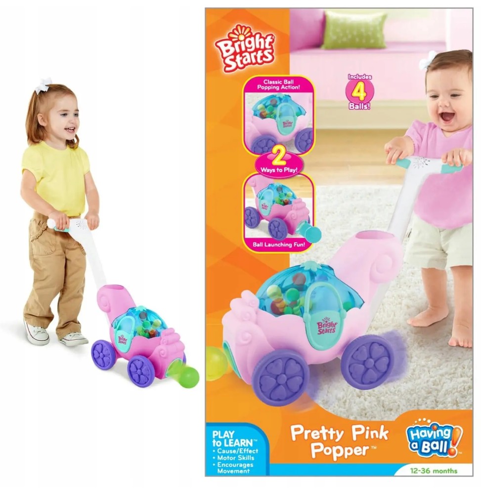 Interactive Princess Push Walker