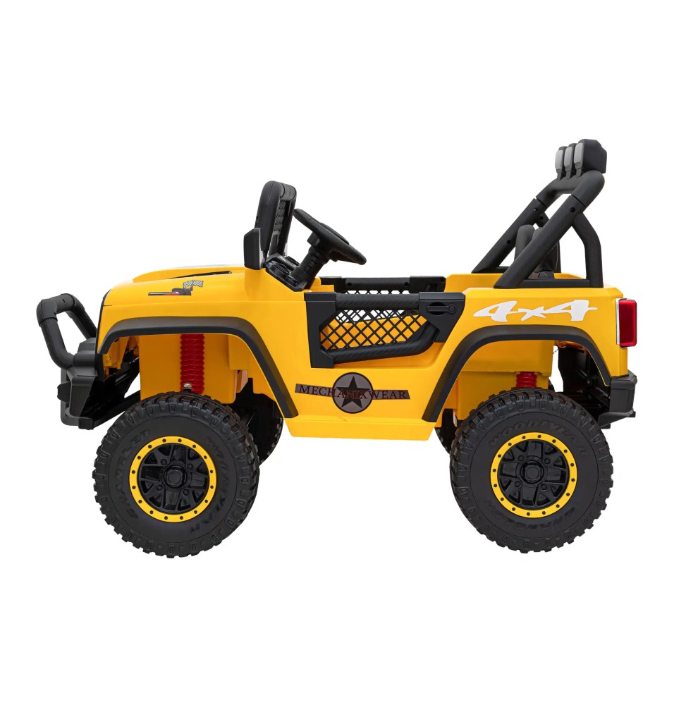 Geoland Power Off-Road Car for 2 Kids Yellow