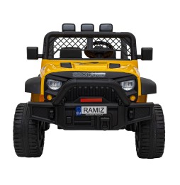 Geoland Power Off-Road Car for 2 Kids Yellow