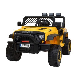 Mașină off-road Geoland Power pentru 2 copii galben