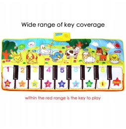 Musical Mat for Kids with Piano