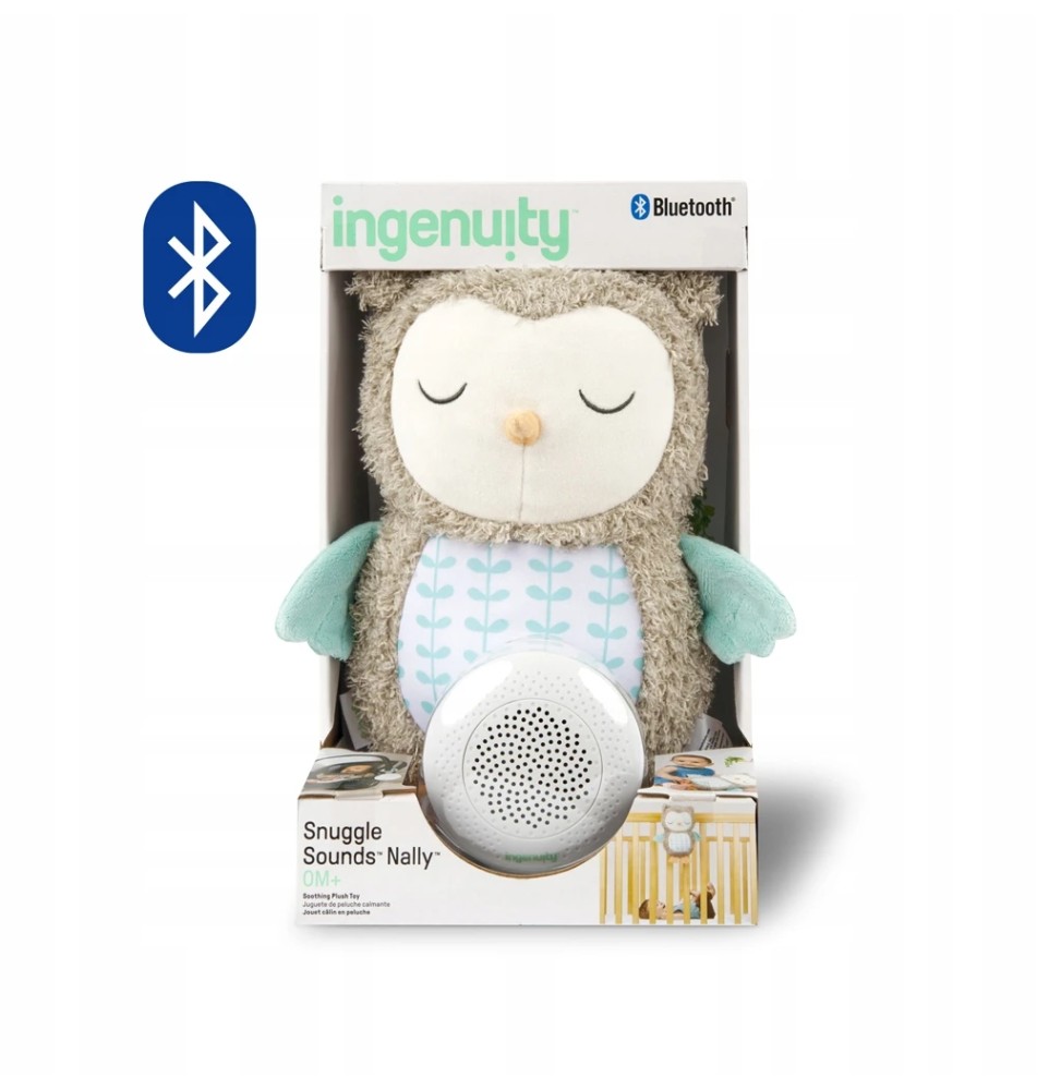 Ingenuity Snuggle Owl Nally Musical Toy