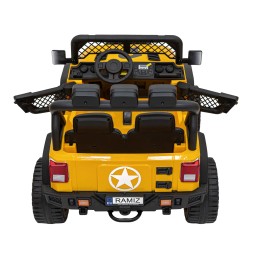 Geoland Power Off-Road Car for 2 Kids Yellow