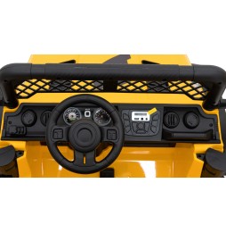 Geoland Power Off-Road Car for 2 Kids Yellow