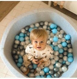 Dry Ball Pit 90x30 cm Gray