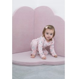 Flower Velvet Foam Mat for Kids