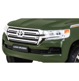 Green Toyota Land Cruiser Battery Car with Remote