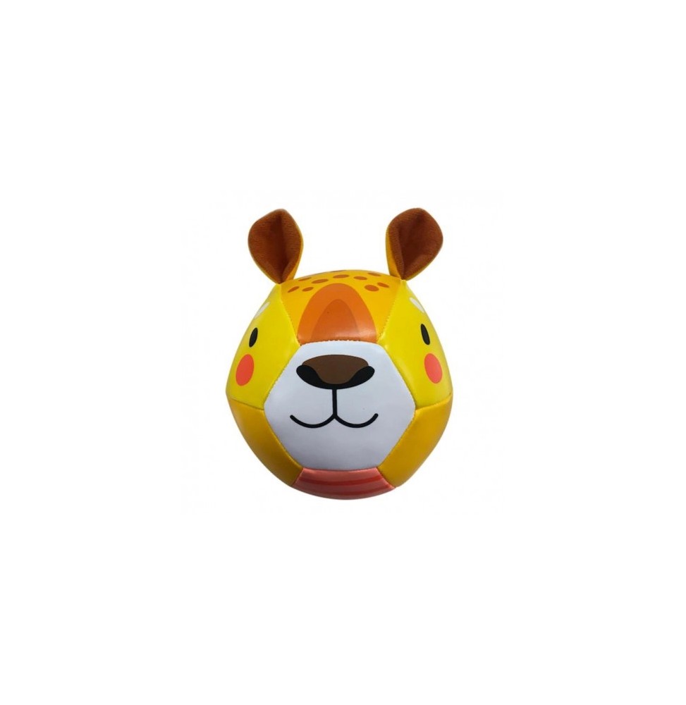 Soft Leopard Ball with Ears for Kids