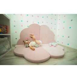 Flower Velvet Foam Mat for Kids