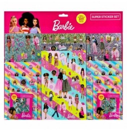 Zestaw naklejek Barbie - 500 sztuk