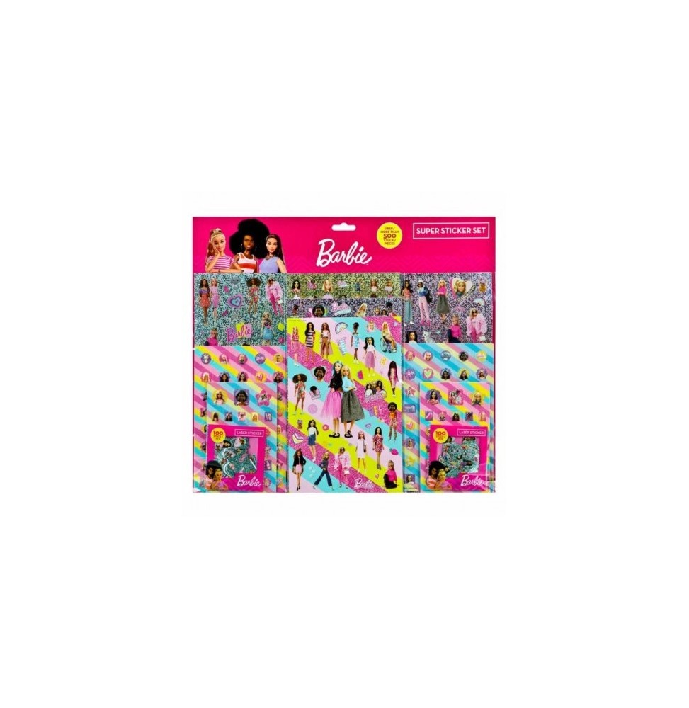 Barbie Sticker Set - 500 Stickers