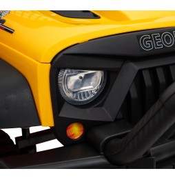 Geoland Power Off-Road Car for 2 Kids Yellow